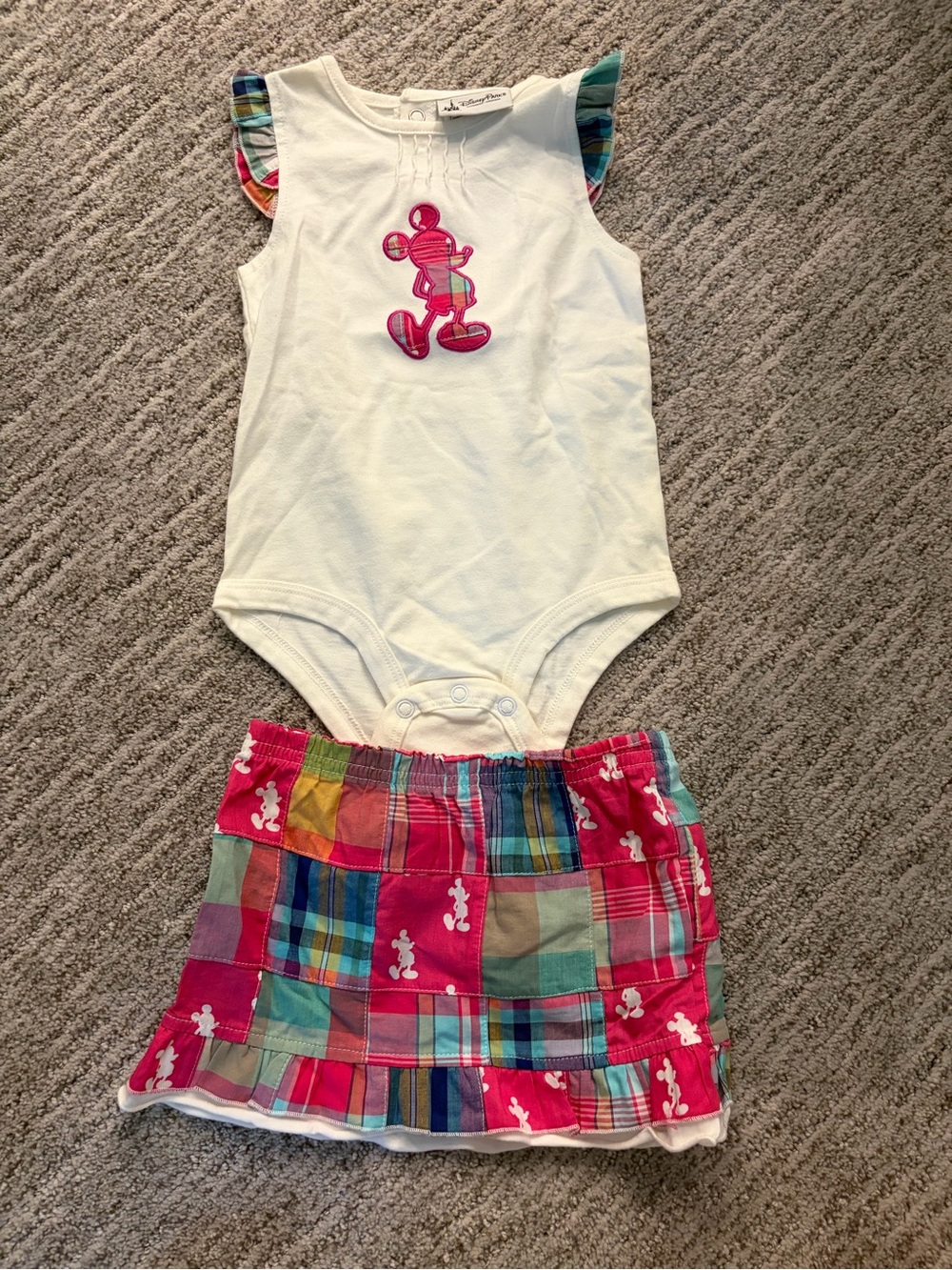 2-pc Toddler Disney Outfit - Bodysuit & Skirt